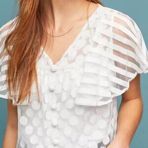 NWT Anthropologie Willow Top Size M